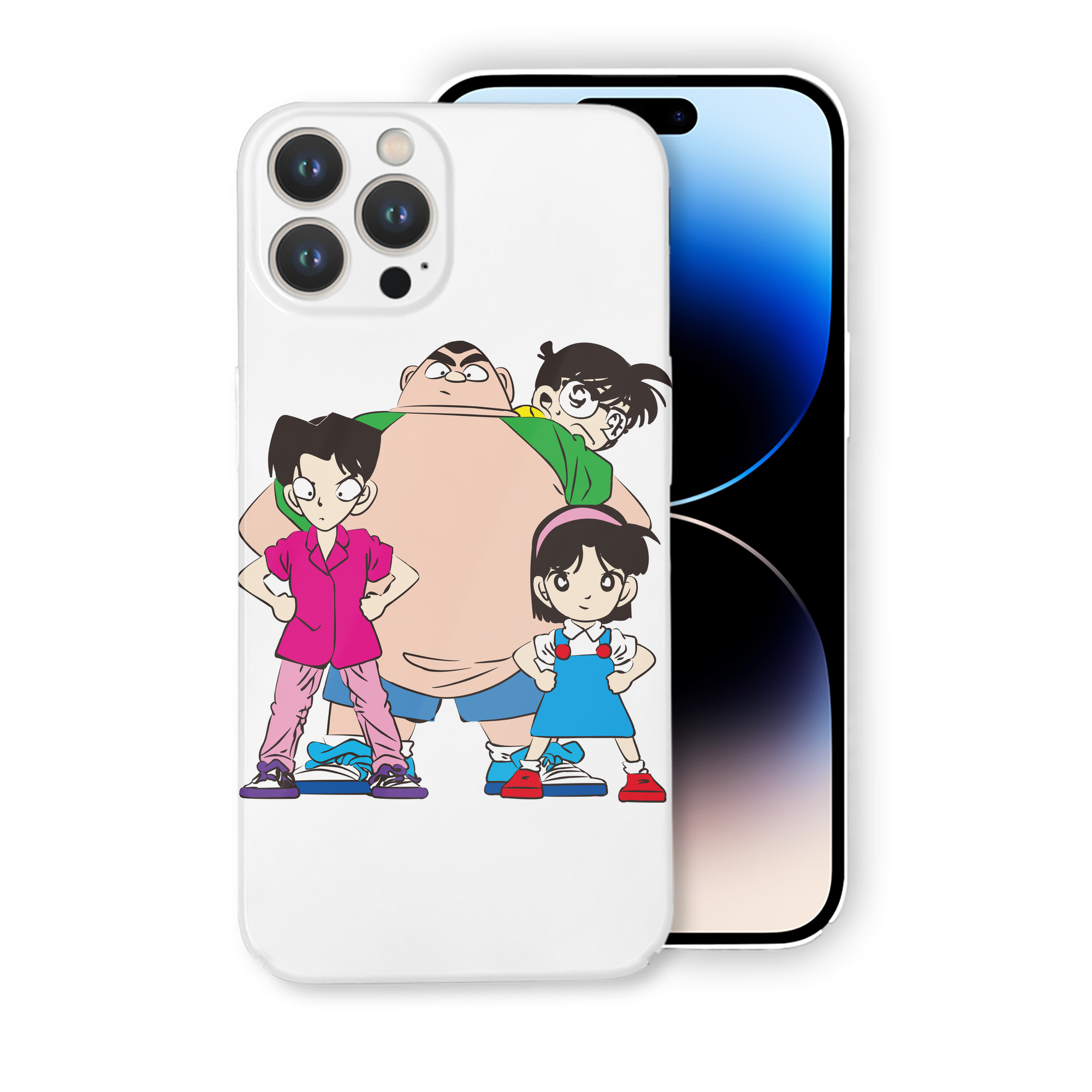 （画像用） 名探偵コナン Detective Conan 【iPhone 14シリーズ対応】ハードケース